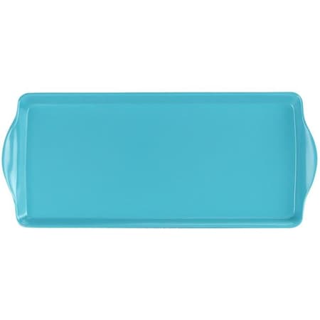 Reston Lloyd Reston Lloyd 06702 Tidbit Melamine Tray  Turquoise 6702